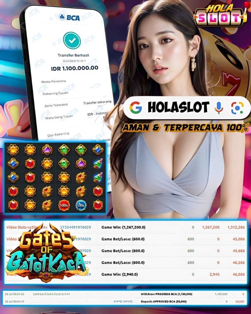 JACKPOT MAIN SLOT GATOT X | 30 JULI 2025
